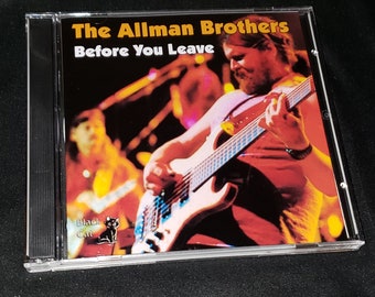 Allman Brothers Band 2 CD Set Before You Leave Live at Beacon Theater NYC, NY 1998 Gregg Warren