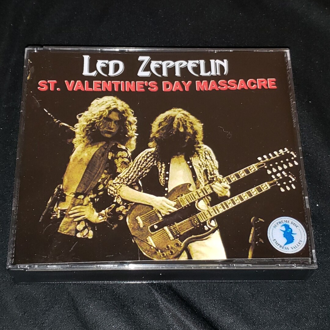Led Zeppelin 3 CD Set St. Valentine's Day Massacre Live in Nassau