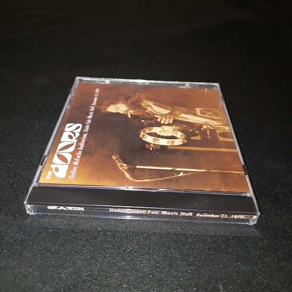 The Doors 1 CD Live in Dallas TX 1970 Jim Morrison 2nd to Last