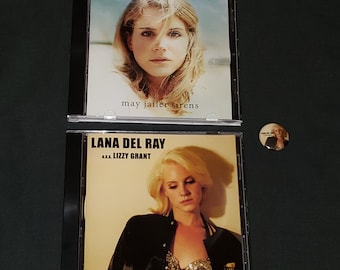 Lana Del Rey 2X Show 1 CD Bundle AKA Lizzy Grant + Mail Jailer Sirens Pre 1st LP + Pin