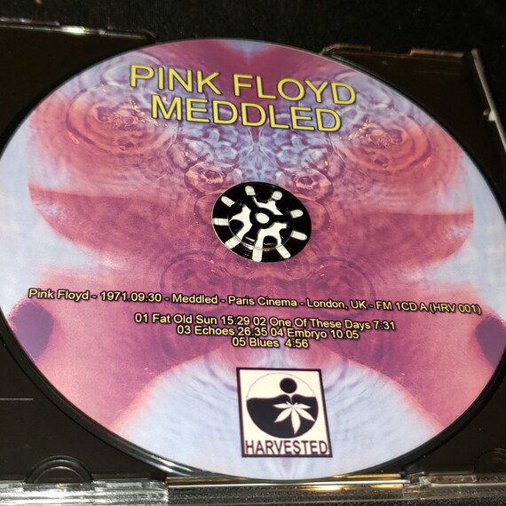 Pink Floyd Live 1 CD Meddled BBC FM Broadcast Sept 1971 London