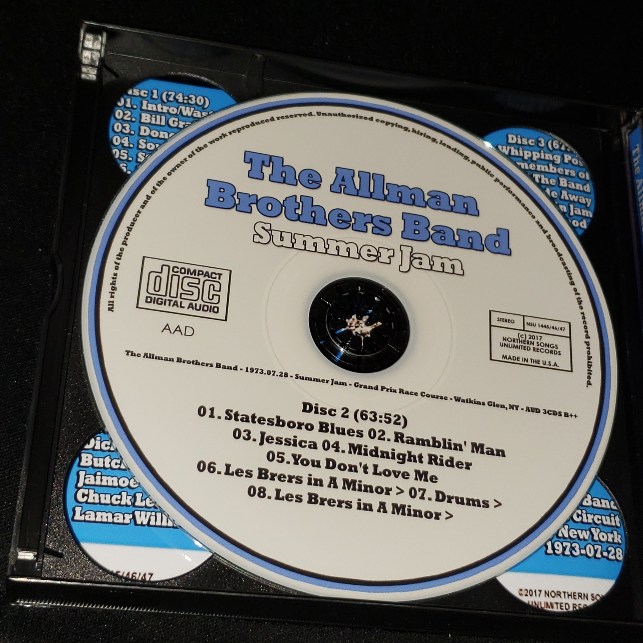 ブルーレイオーディオディスクのみ!! ALLMAN BROTHERS BAND Amazon.com: The 1971 Fillmore East Recordings[3 Blu-ray