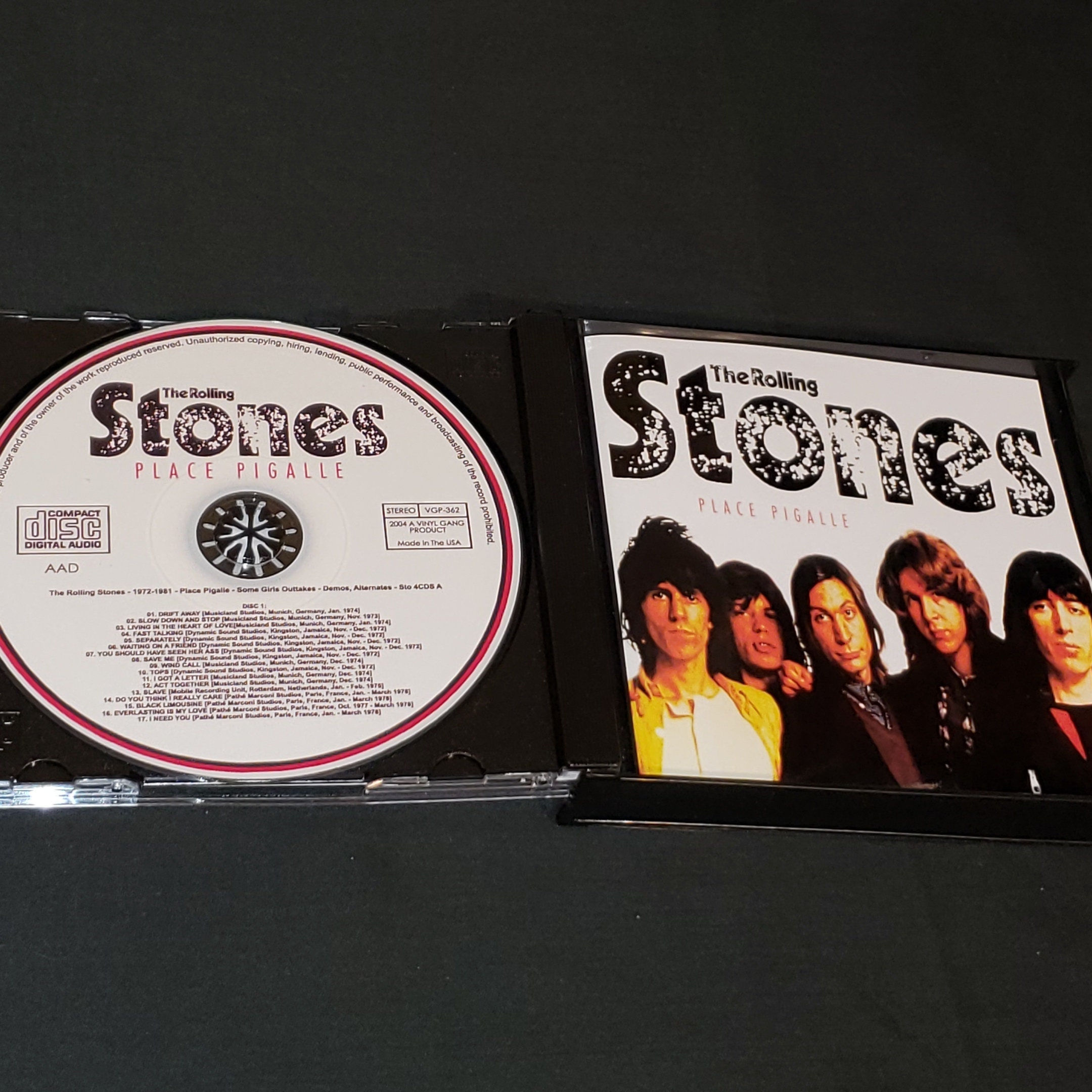 Rolling Stones Live 4 CD 1972-1981 Place Pigalle Some Girls