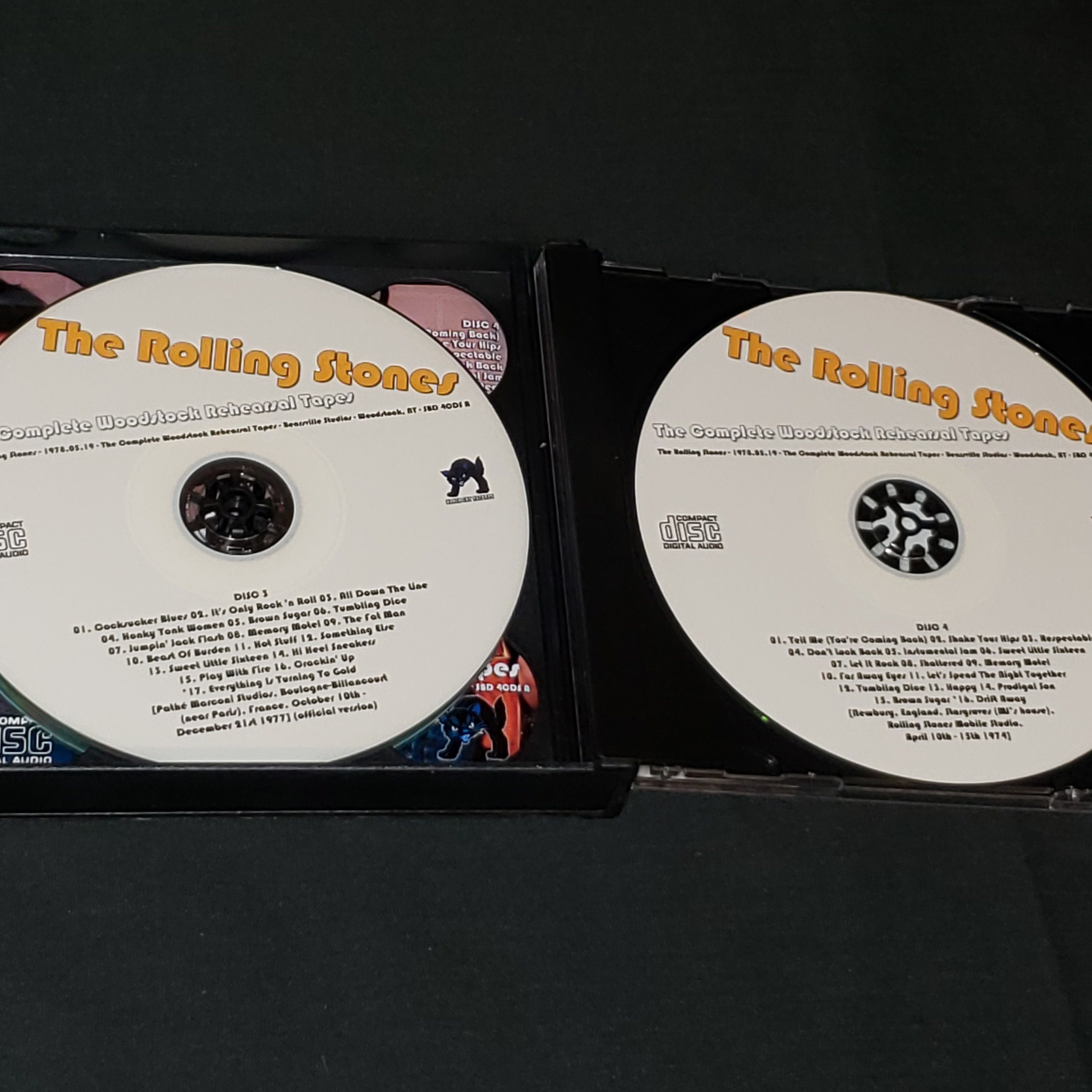 洋楽 ROLLING STONES COMPLETE WOODSTOCK TAPES The Rolling Stones – The Complete Woodstock Tapes – 4 x CD