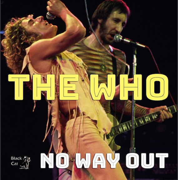 The Who Live 1975 No Way Out Summit Houston TX 2 CD Set SBD with Keith Moon