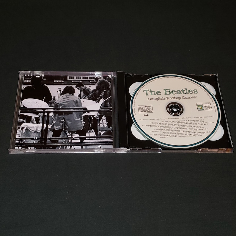 Beatles Rooftop Cd The Beatles 2 CD Complete Rooftop Concert Abbey Road Rooftop 1969 ...