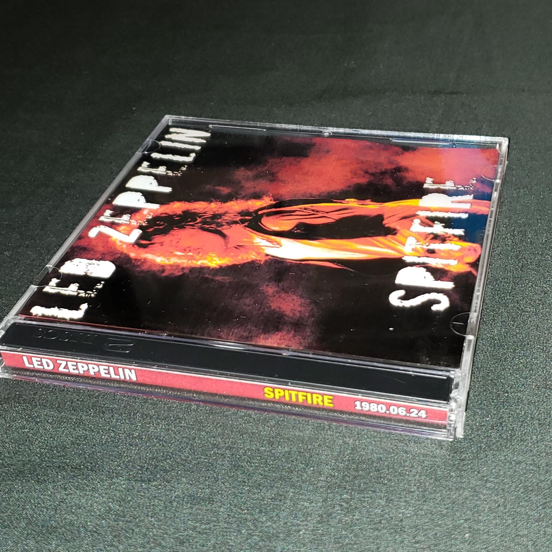 Led Zeppelin Live 2 CD Set Spitfire Live in Hanover Germany