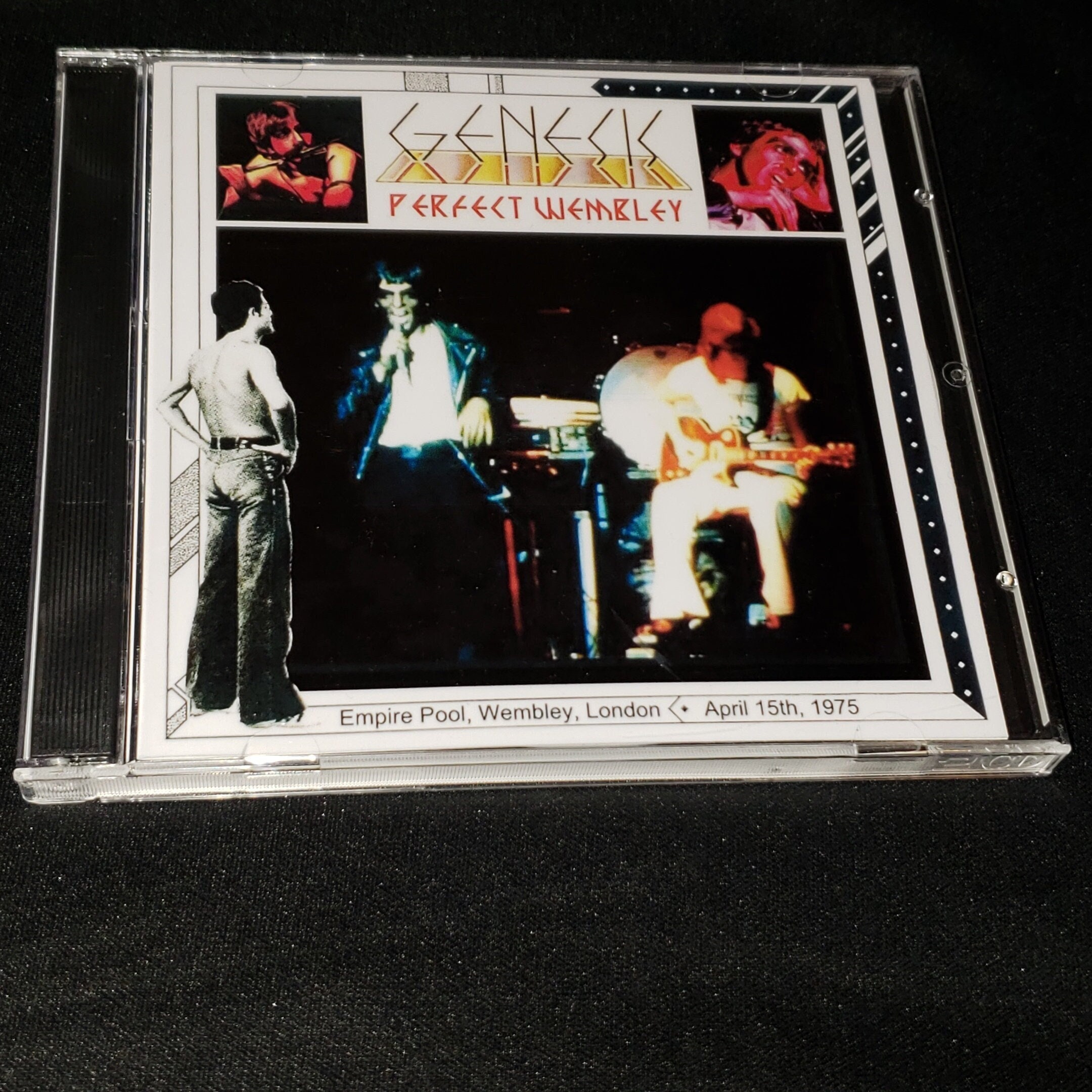 Genesis Live 2 CD Set Perfect Wembley 1975 in London England
