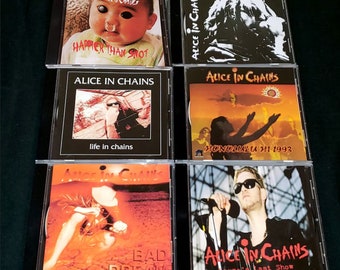 Alice In Chains Bundle 6X 1 CD Bad Dream Hollywood Toronto HI Last Show
