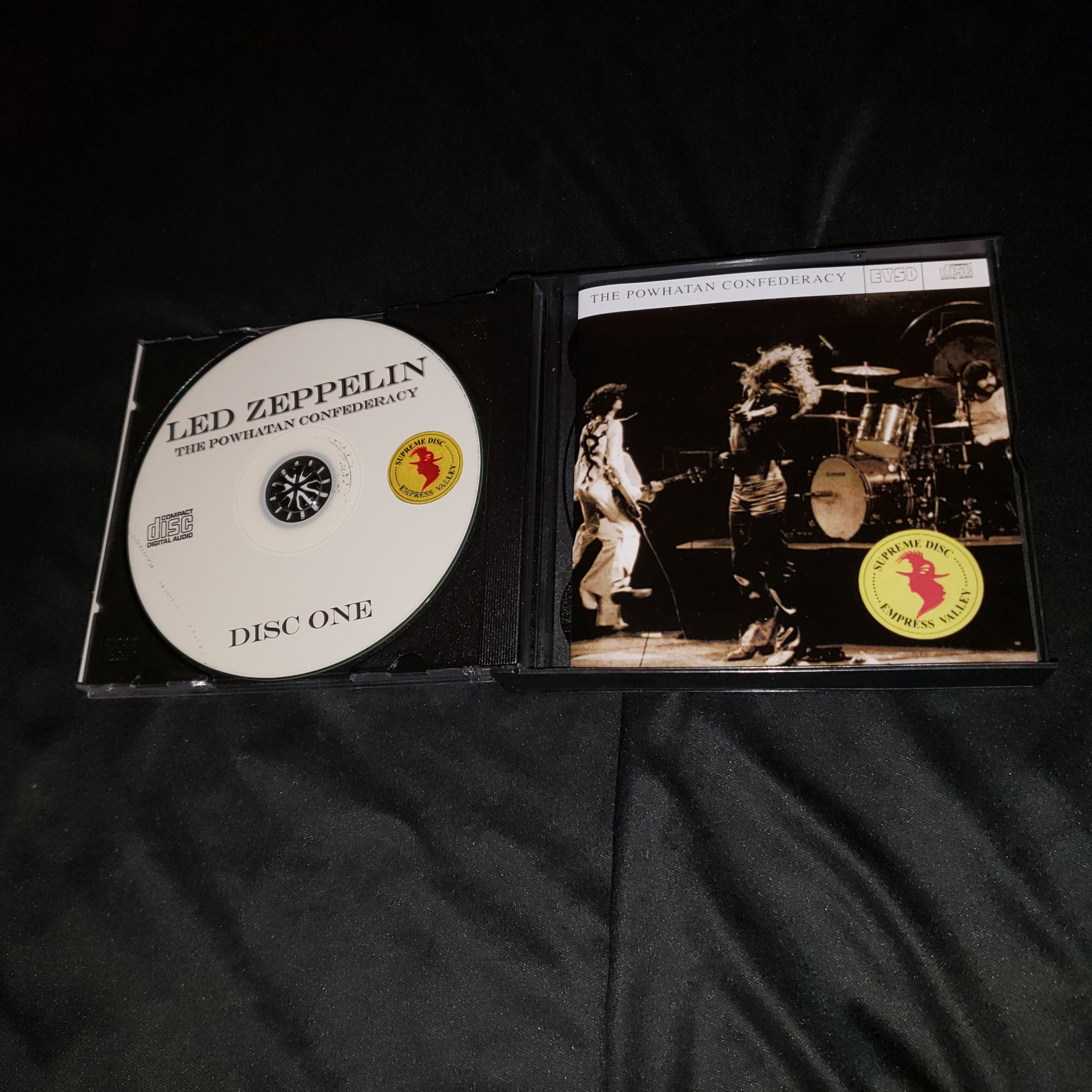 Led Zeppelin 3 CD Powhatan Confederacy Live in Landover 1977 Jimmy