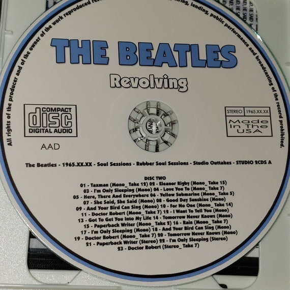 The Beatles 2 CD Revolving 65-66 Revolver Sessions Abbey