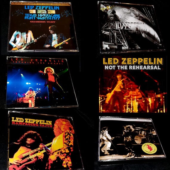 Led Zeppelin 18 CD 6 Show Sbd Bundle Powhatan, Rampaging, Treading