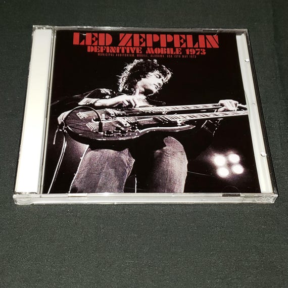 Led Zeppelin Live 2 CD Set Definitive Mobile Live at Mobile