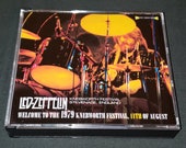 Led Zeppelin 3 CD Set Welcome to 2nd Weekend Knebworth Festival