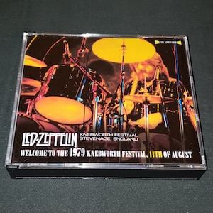 Led Zeppelin 3 CD Set Welcome To 2nd Weekend Knebworth Festival Live 1979 Jimmy Page