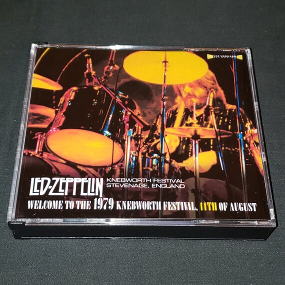 Led Zeppelin 3 CD Set Welcome to 2nd Weekend Knebworth Festival