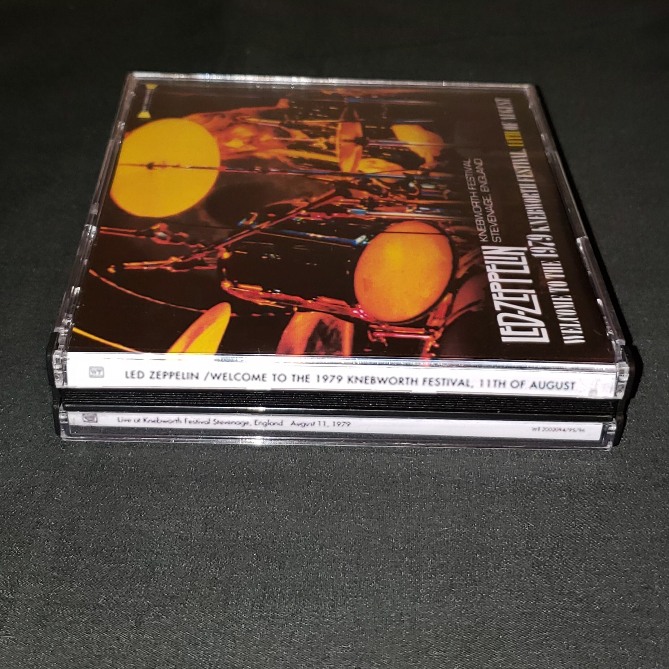 Led Zeppelin 3 CD Set Welcome to 2nd Weekend Knebworth Festival