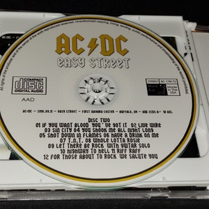 AC-DC Live 2 CD Easy Street W Axl Rose Live in Buffalo New York 2016 ...