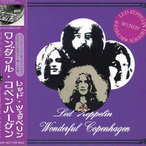 Led Zeppelin Live 2 CD Wonderful Copenhagen Denmark 1971 Rare Songs Four Sticks Gallows Pole