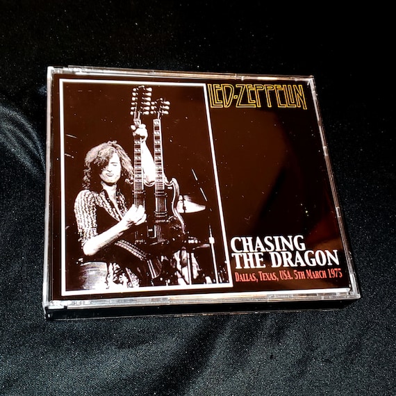 Led Zeppelin 3 CD Set Chasing the Dragon Live 1975 Dallas Texas