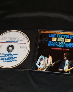 Led Zeppelin 3 CD Set Texas Hurricane Live 1977 Fort Worth Texas