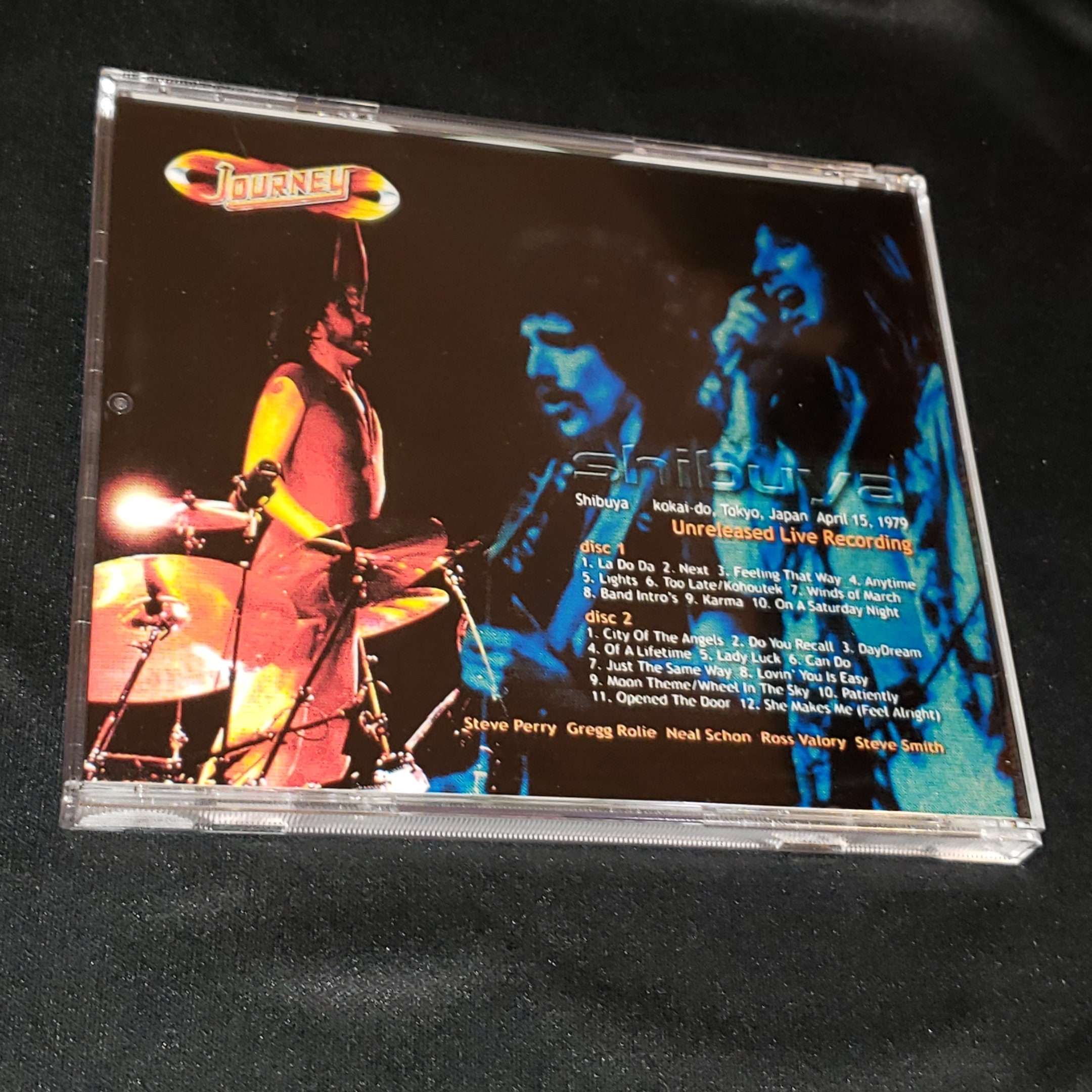 Journey Live 2 CD Live My Life Live in Tokyo, Japan 1979 W Steve