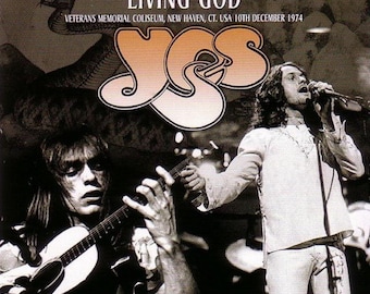 Yes - 1974.12.10 - Living God - Veteran's Memorial Coliseum - New Haven, CT - SBD 2CDS A+