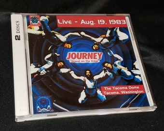 Journey Live 2 CD Set Stand On The Edge  Live In Tacoma WA 1983 w Steve Perry