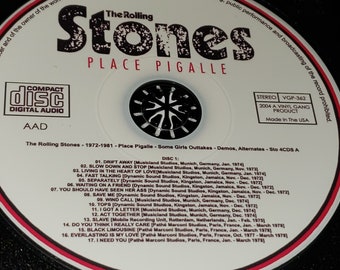 Rolling Stones Live 4 CD 1972-1981 Place Pigalle Some Girls