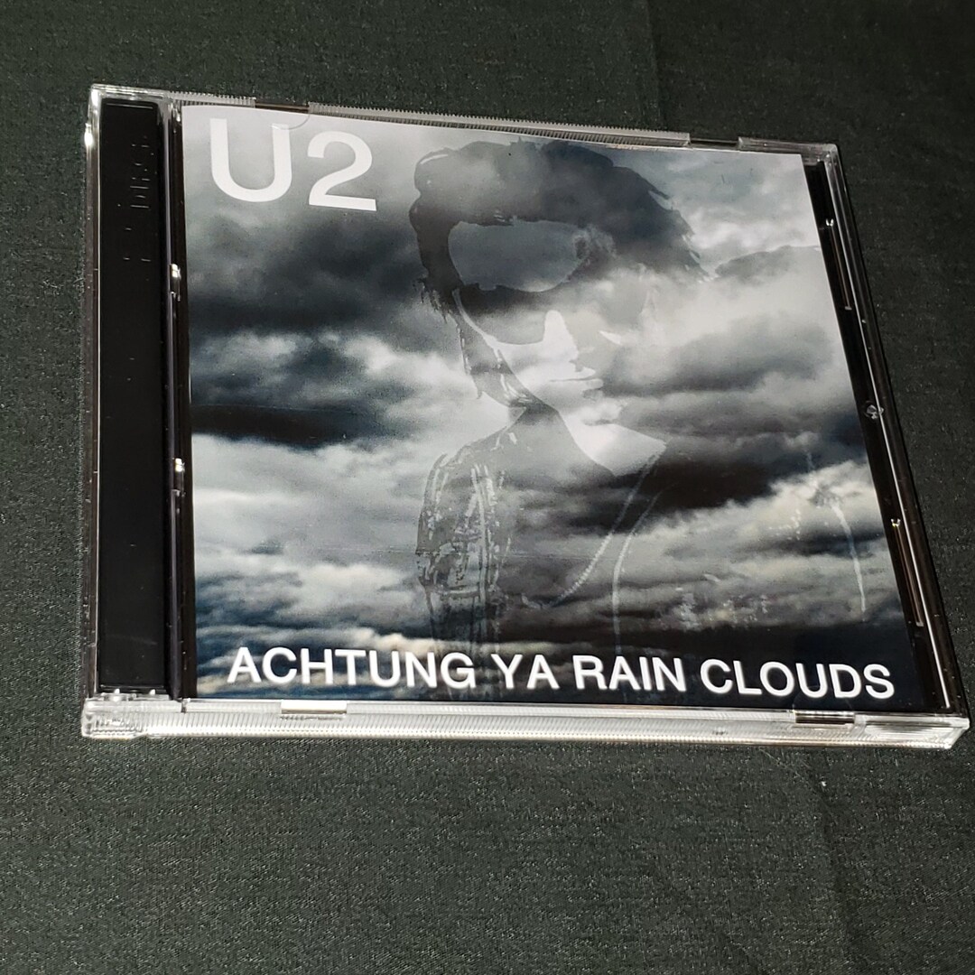 U2 Live 2 CD 1992 Achtung Ya Rain Clouds Giants Stadium
