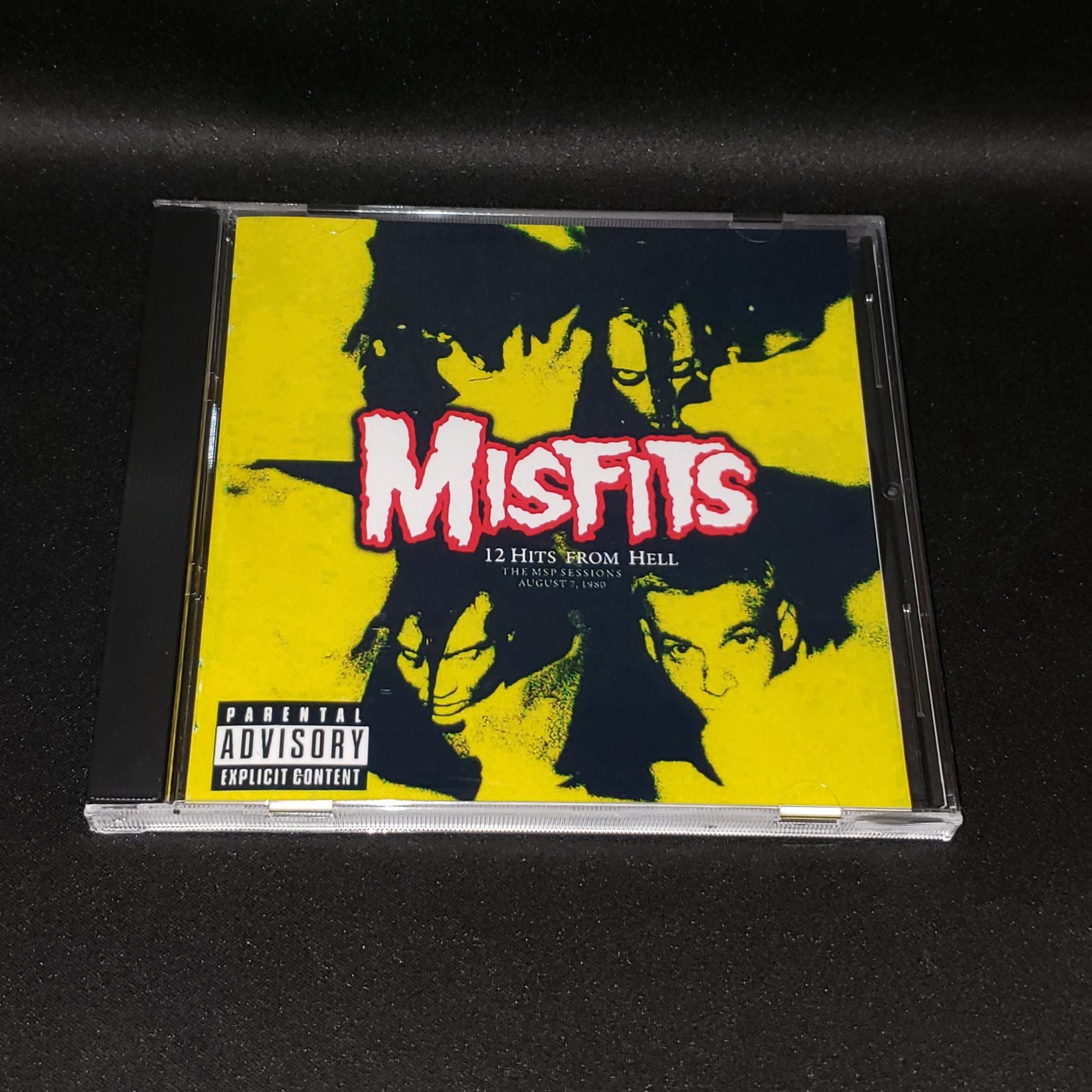 Misfits Live 1 CD 12 Hits From Hell the MSP Sessions August 7 1980