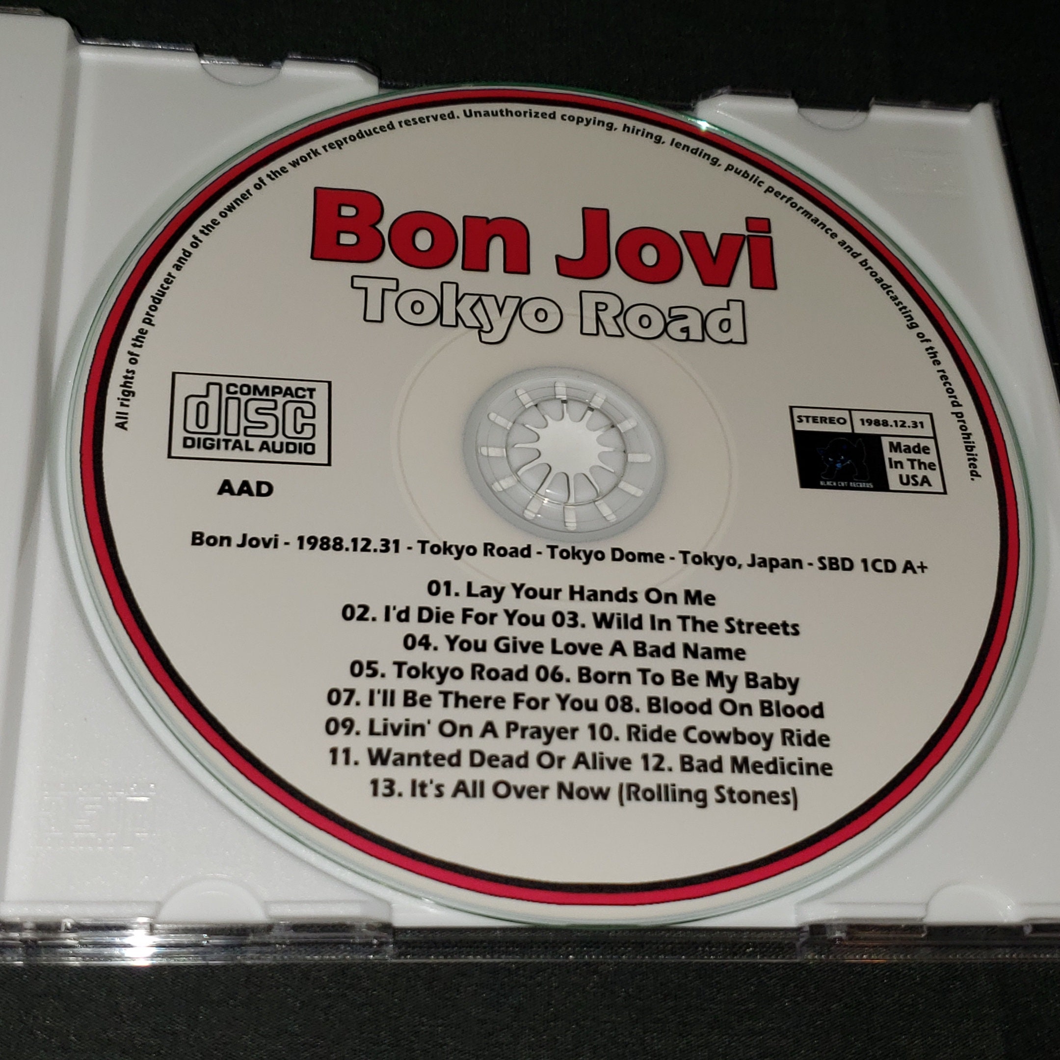 Bon Jovi Live 2X 1 CD Sets Get Ready Pittsburgh 1984 + Tokyo