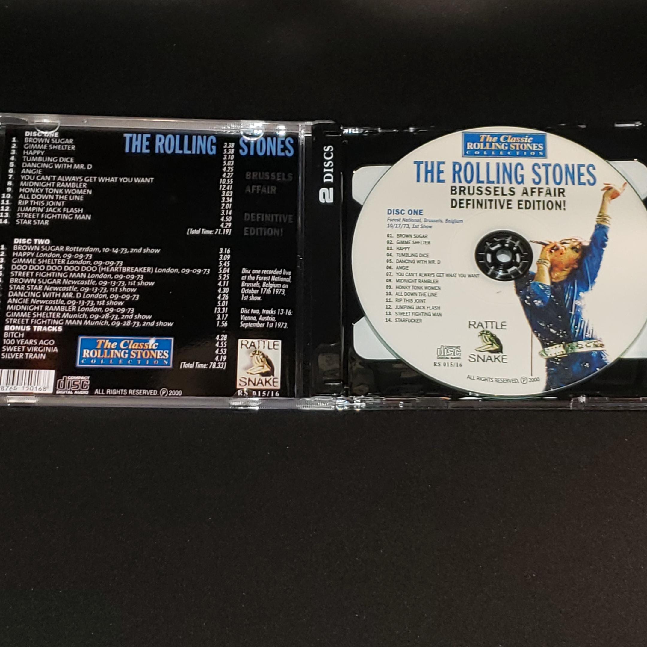 Rolling Stones Live 2 CD Brussels Affair Live in Brussels, Belgium