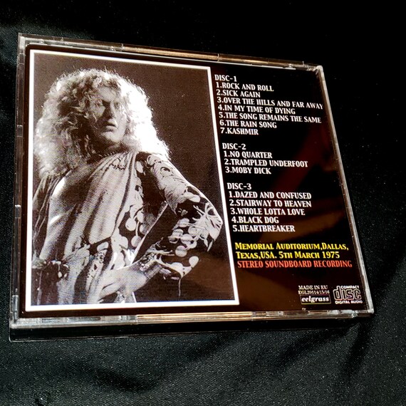 洋楽 Led Zeppelin / Year Of The Dragon(Gold) Long Live Led Zeppelin : 1977.05.21 Led Zeppelin Houston TX