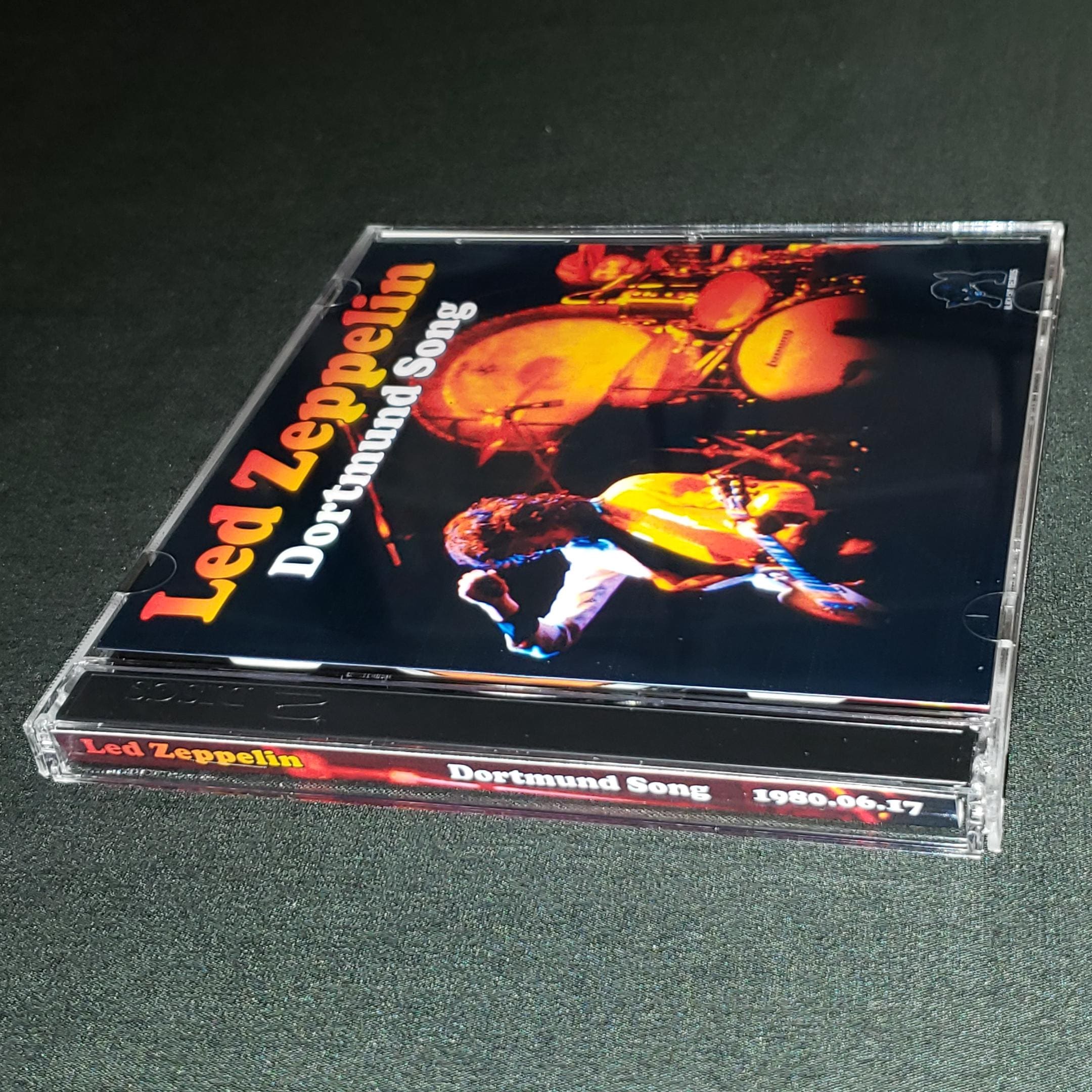 Led Zeppelin Live 2 CD Set Dortmund Song Live in 1980 Germany