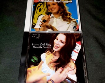 Lana Del Rey 2x 1 CD Live Amoeba Unplugged 2012 & Bravalla Festival 2014