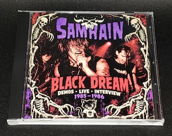 Samhain 1 CD Black Dream Demos Live Interview 1985-1986 Misfits Danzig Punk