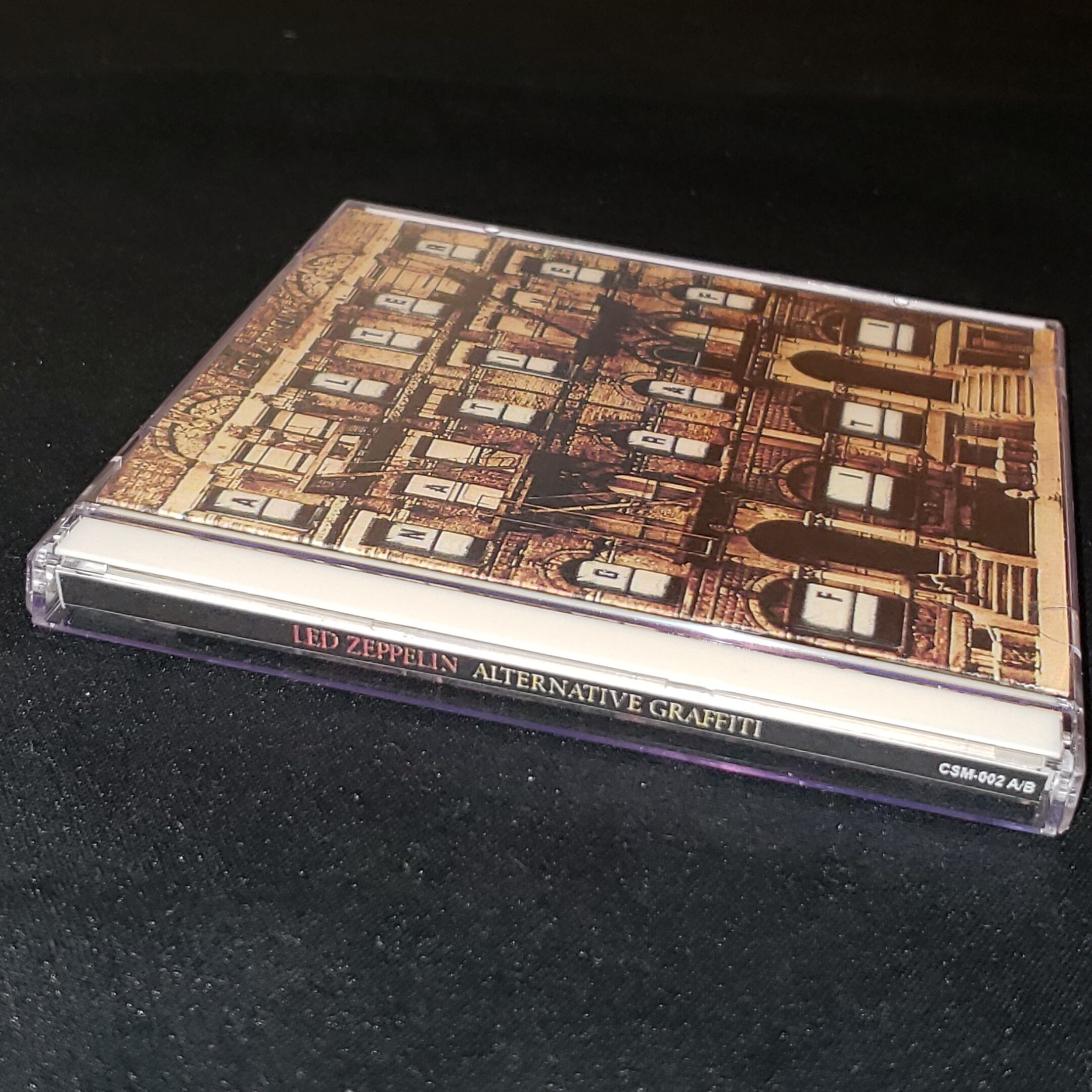 Led Zeppelin 2 CD Set Alternative Graffiti Physical Graffiti