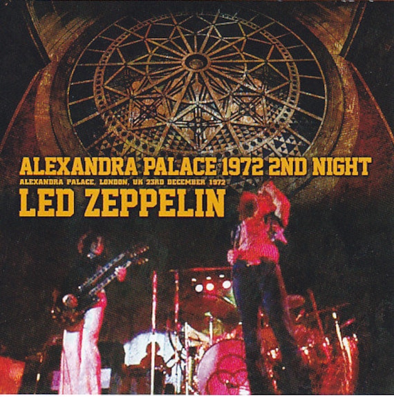 Led Zeppelin 3 CD 2nd Night Live in London UK at Alexandra Palace