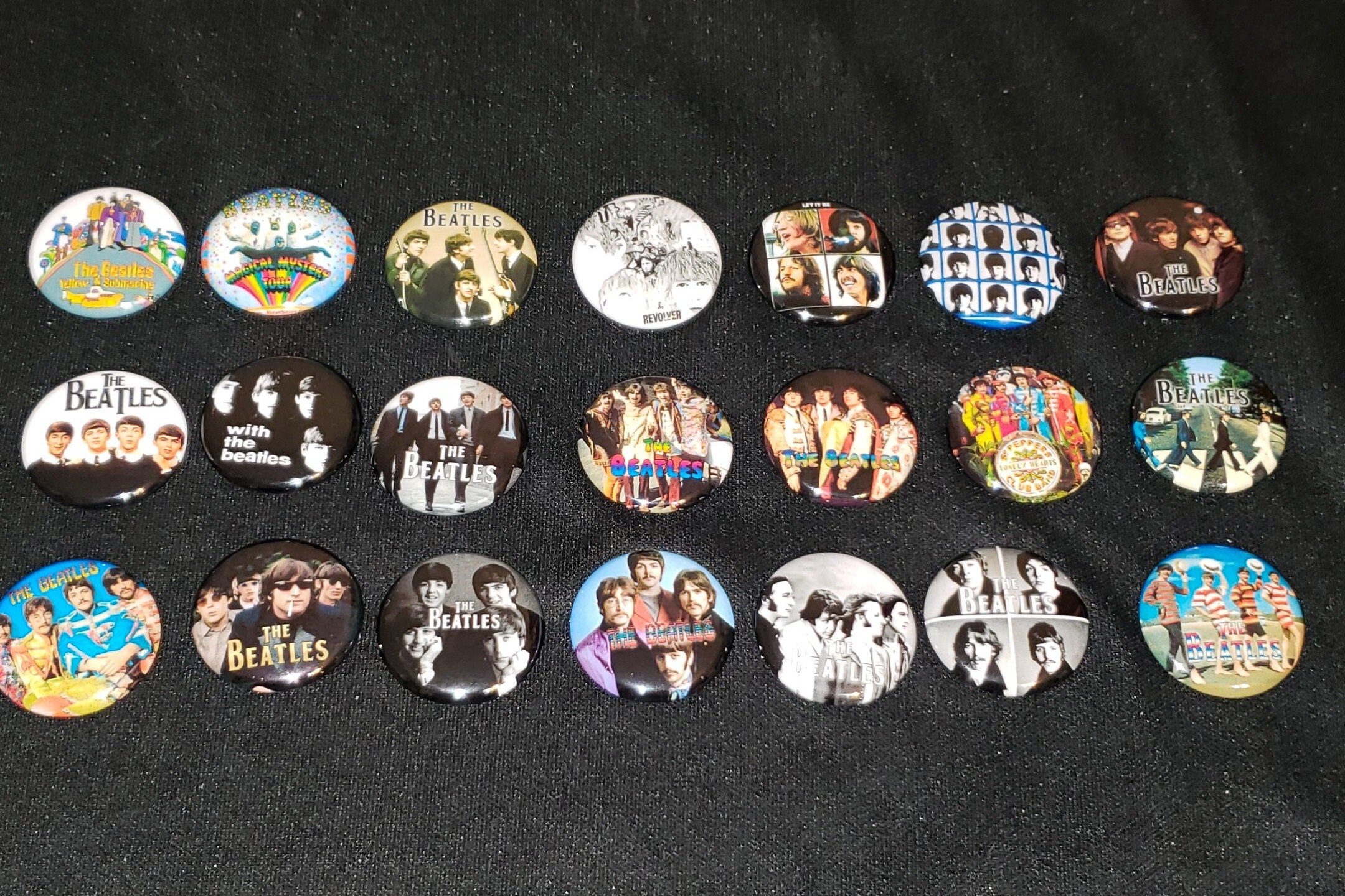 洋楽 The Beatles Album Pin Collection Abbey Road Collector's Pin Set - The Beatles Official Store
