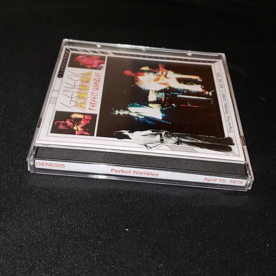 Genesis Live 2 CD Set Perfect Wembley 1975 in London England