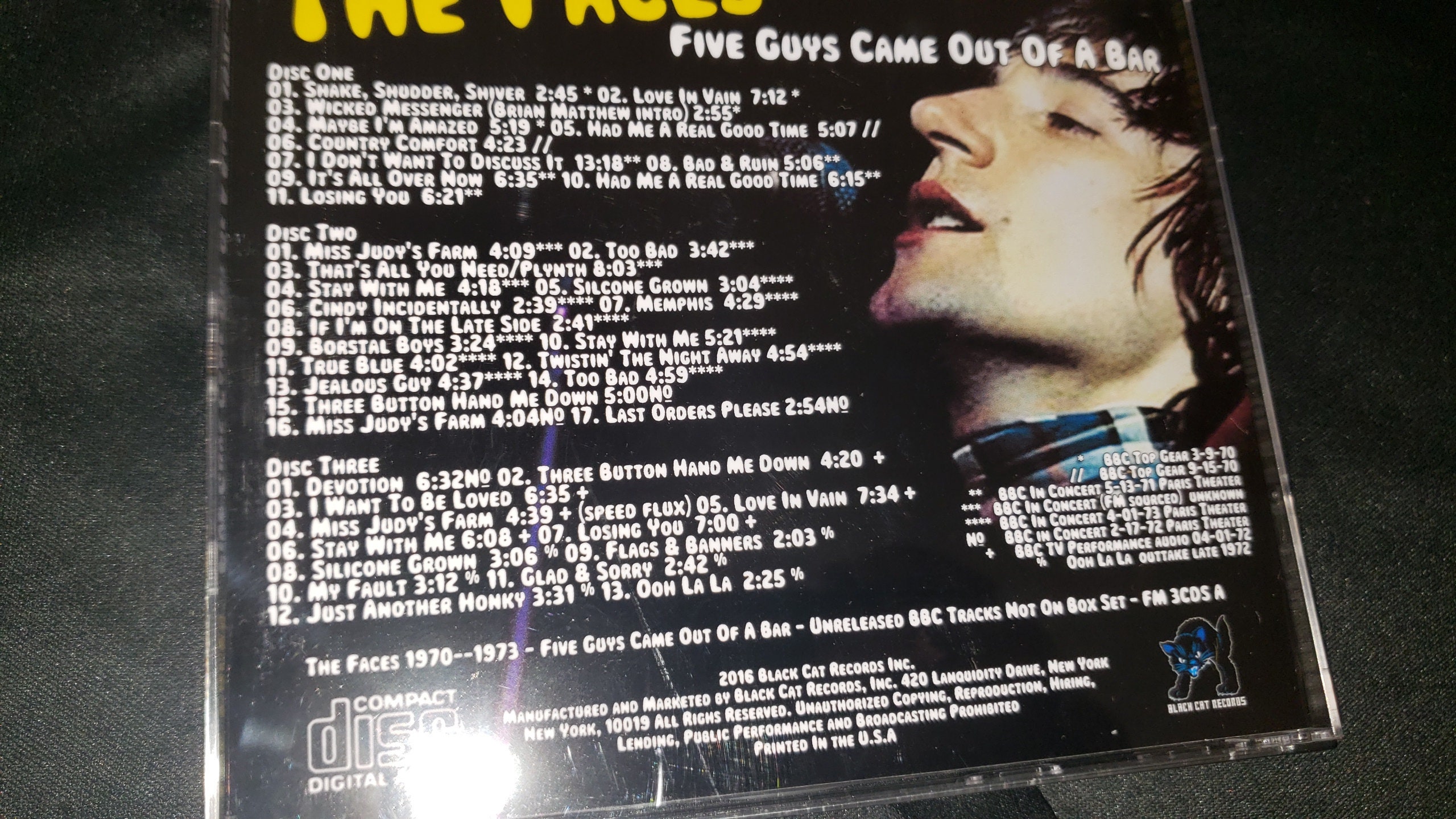 Faces – BBC Live 1973 – 2 x CD (Limited Edition, Numbered