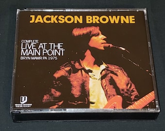 Jackson Browne 3 CD Set Live At The Main Point in 1975 Duo Show w David Lindley