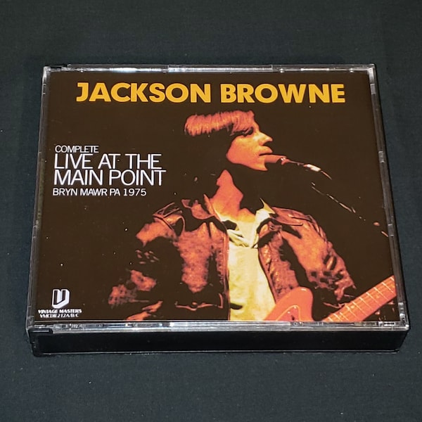 Jackson Browne 3 CD Set Live At The Main Point in 1975 Duo Show w David Lindley