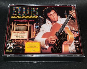 Elvis Presley Live 3 CDS Missing Soundboards Live in Las Vegas, NV 1970 SBD
