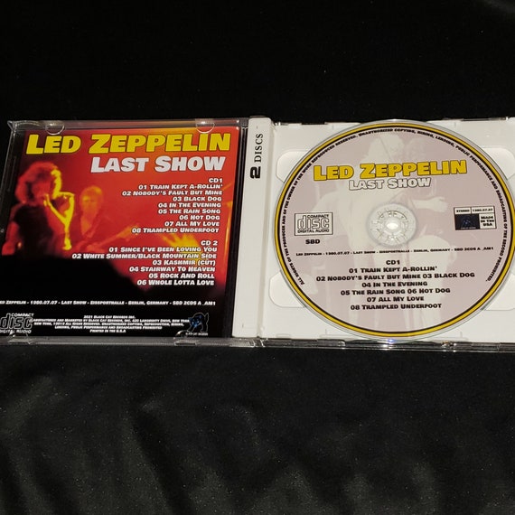 洋楽 LED ZEPPELIN CD DVD LIVE COLLECTION THE SONG REMAINS THE SAME, In concert and beyond, 1973