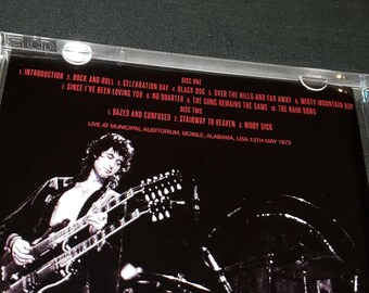 Led Zeppelin Live 2 CD Set Definitive Mobile Live at Mobile