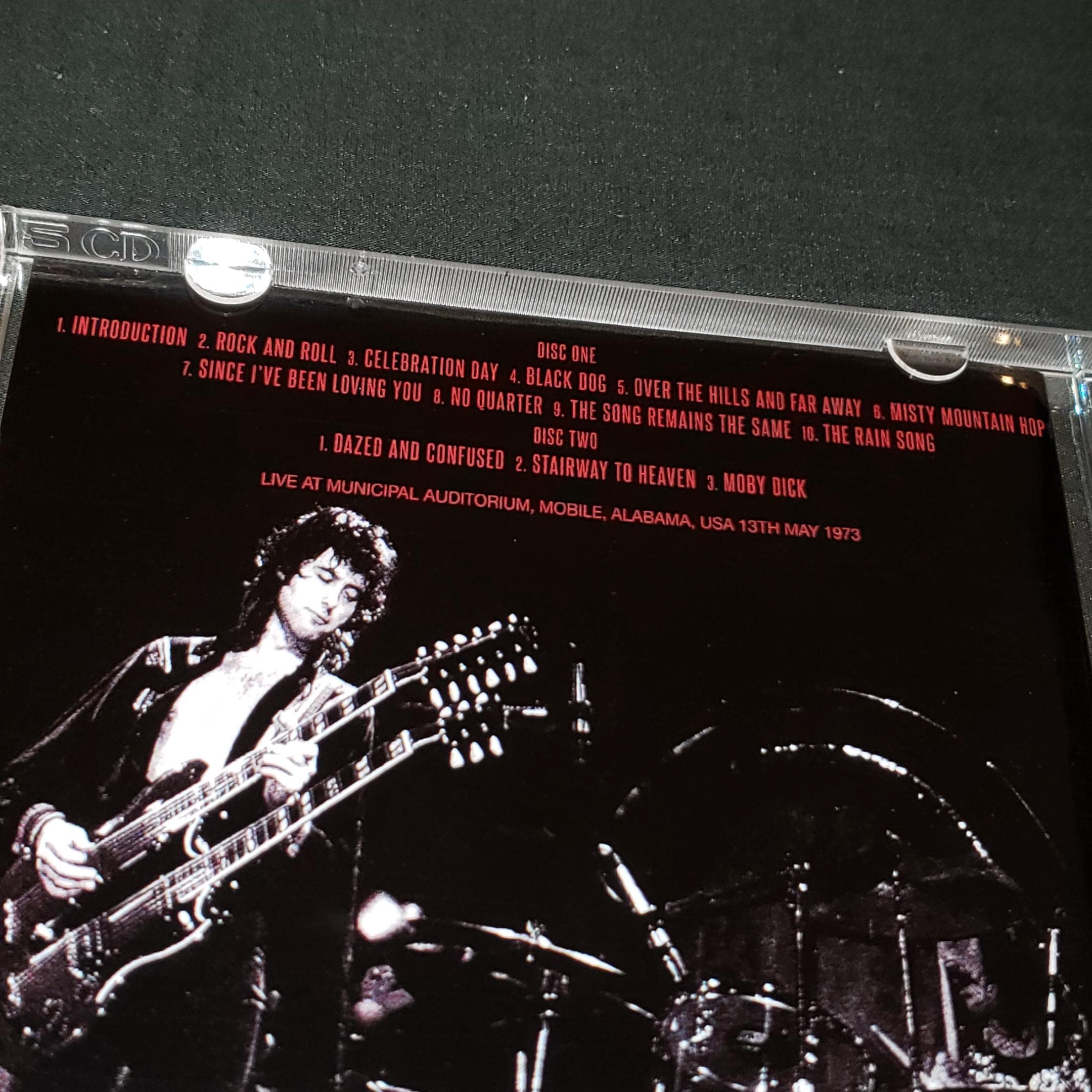 Led Zeppelin Live 2 CD Set Definitive Mobile Live at Mobile