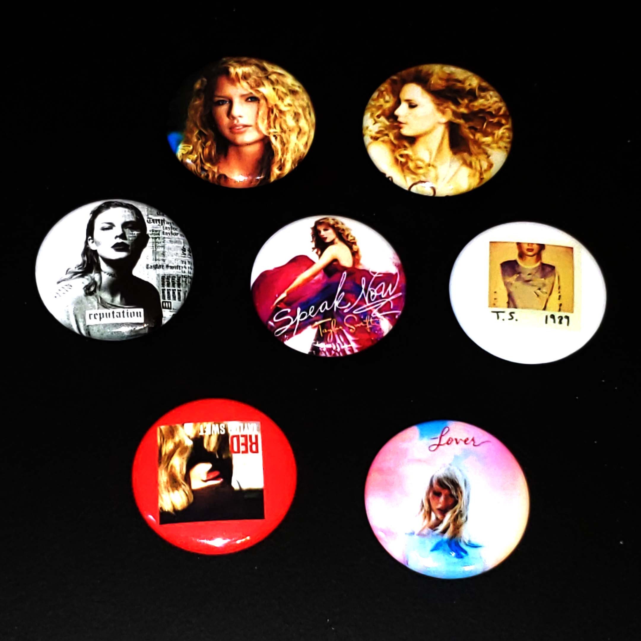 7 Taylor Swift Magnets 1 Inch 1 Refrigerator Magnet Album Vinyl