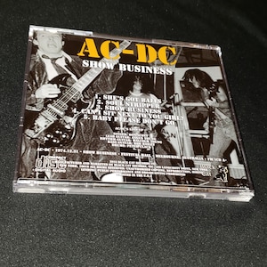 AC/DC Live 1 CD Show Business W Bon Scott Live Fm in Melbourne ...